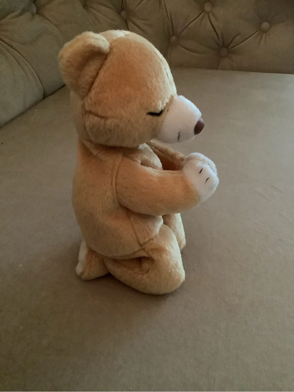 TY Brown Praying Bear Plush Toy - Soft Kids Stuffed Animal - Hope